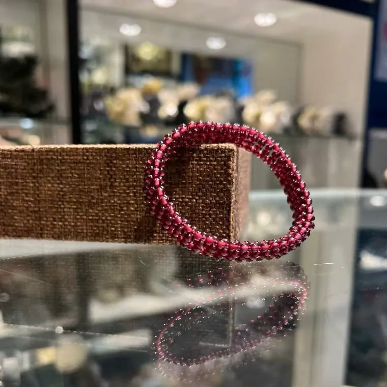 Vòng hạt lựu li ti kết chuỗi A+ (18.7g) S6217-S4-1104