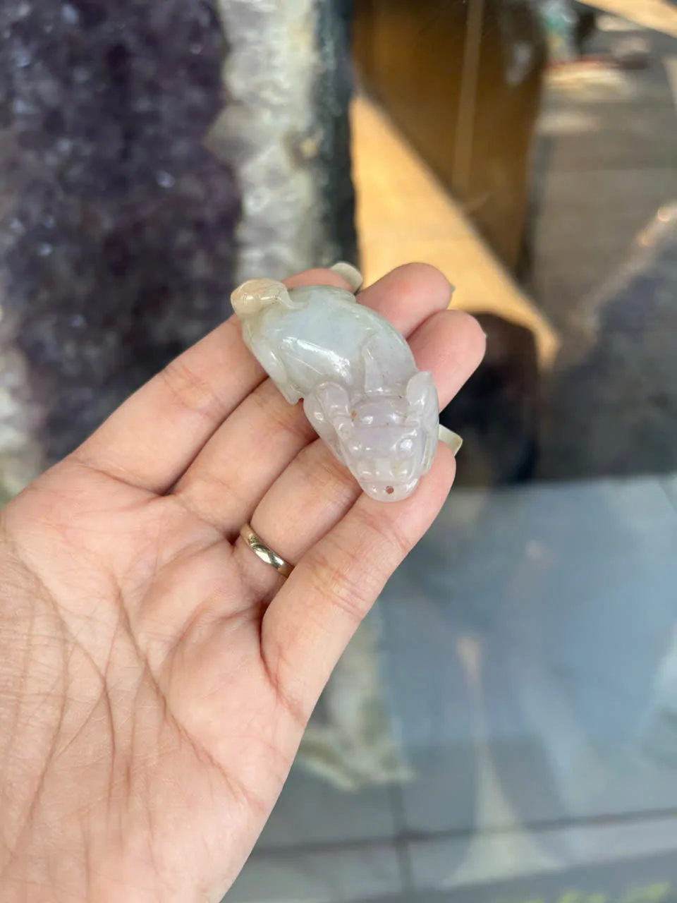 Tỳ hưu loại lớn ngọc Myanmar S864-S4-3610